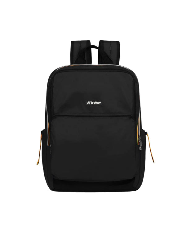 K-Way Zaino Unisex Gizy Black Pure Nero K4112XW-USY Porta PC Impermeabile