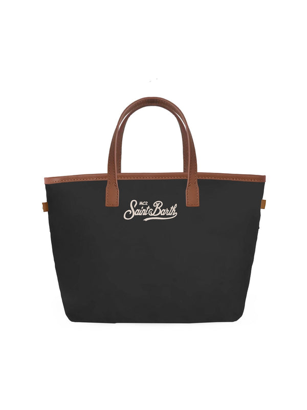 Mc2 Saint Barth Mini Bag City Bag Mini Nylon 0018 Emb - Cb0005