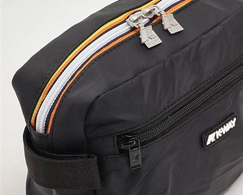 K-Way Pochette Demu Unisex Black Pure Nero K4127TW-USY
