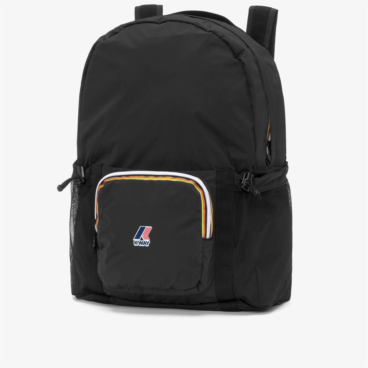 K-Way | Zaino Le Vrai 4.0 Michel Unisex in Nylon Ripstop Impermeabile | Nero Black Pure | K5135PW-USY