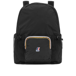 K-Way | Zaino Le Vrai 4.0 Michel Unisex in Nylon Ripstop Impermeabile | Nero Black Pure | K5135PW-USY