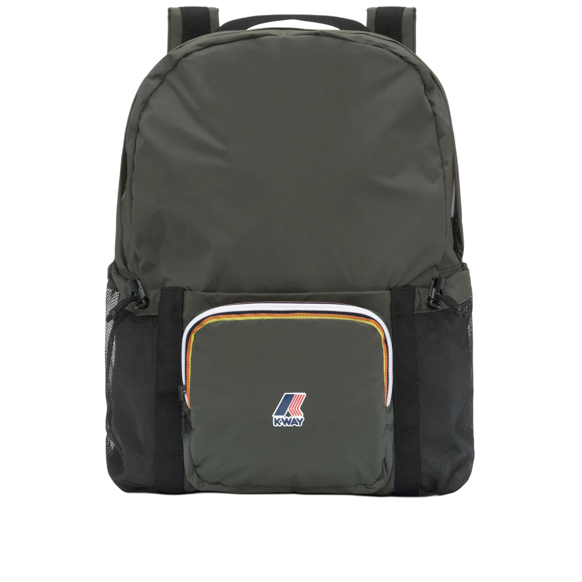 K-Way | Zaino Le Vrai 4.0 Michel Unisex in Nylon Ripstop Impermeabile | Verde Green Blackish | K5135PW-WMR
