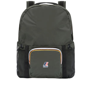 K-Way | Zaino Le Vrai 4.0 Michel Unisex in Nylon Ripstop Impermeabile | Verde Green Blackish | K5135PW-WMR