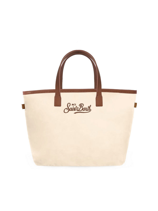 Mc2 Saint Barth Mini Bag City Bag Mini Nylon 1018 Emb - Cb0005
