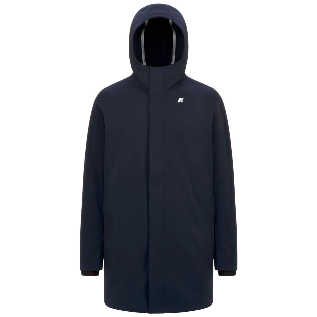 K-Way Giubbotto Uomo Marlyn Bonded Impermeabile Blu Depth K7126UW-A2B