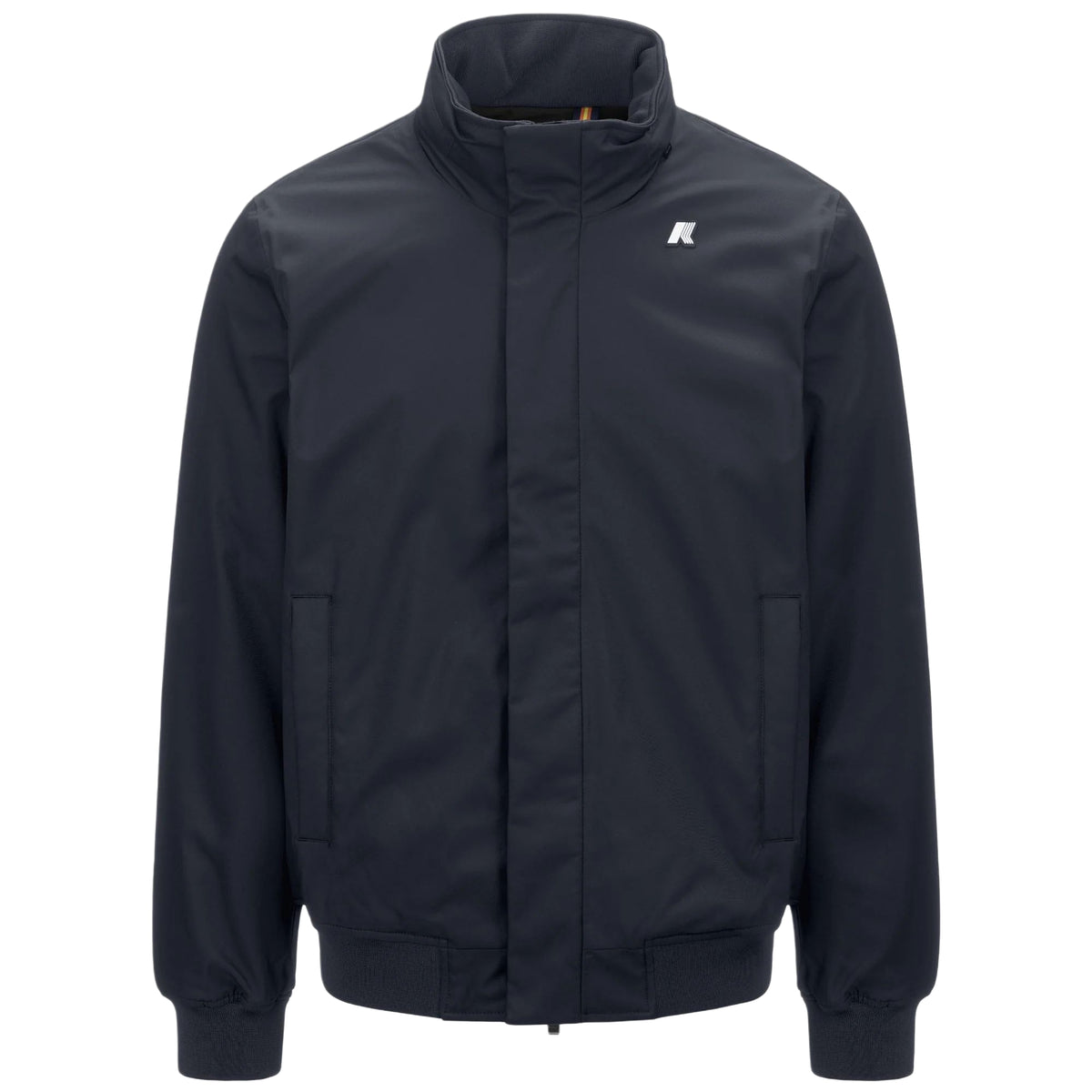 K-Way Amaury Twill Marmotta Giubbotto Uomo Blu Impermeabile con Imbottitura PrimaLoft K8133EW-AL9