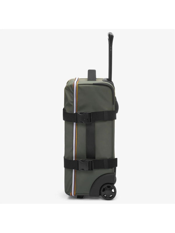 K-Way Trolley Unisex Blossac S Verde Green Blackish Bagaglio a Mano K2127IW-Y02