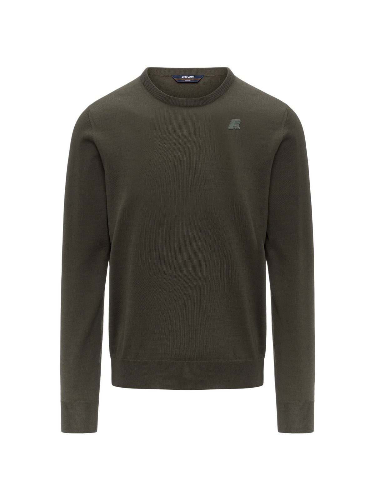 K-Way Maglia Uomo Sebastien Merino Verde Green Blackish K2142EW-WMR