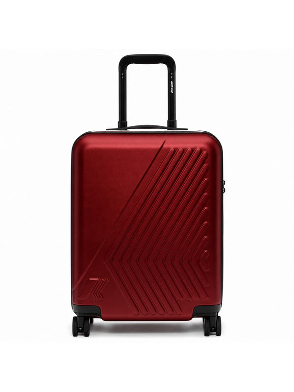 K-Way Trolley Eudoxie Logo Unisex Rosso Scuro K4125ZW-Q13