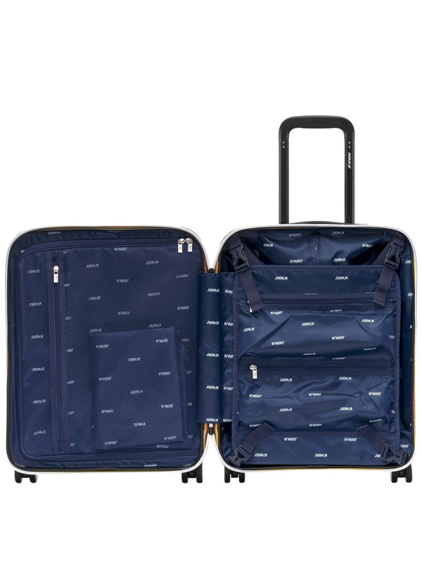 K-Way Trolley Eudoxie Logo Unisex Rosso Scuro K4125ZW-Q13