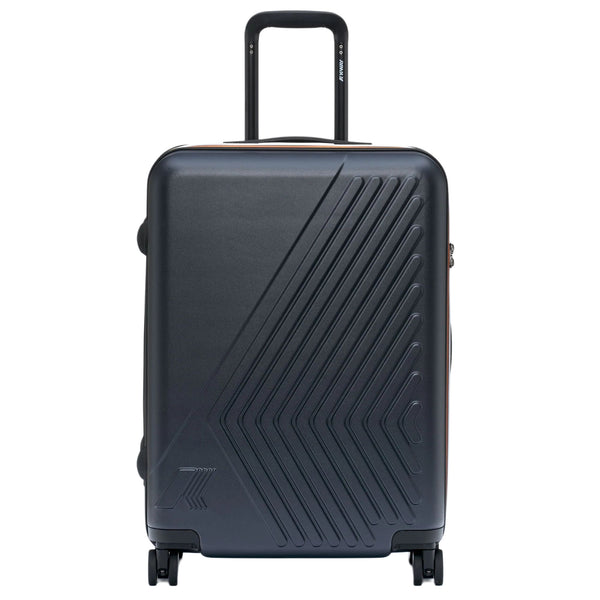 K-Way Eudoxie UR Logo Trolley Medio Unisex Blue Depth Blu K41351W-K89