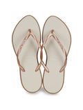 Havaianas Slim Point Donna Rose Gold Beige Infradito Eleganti