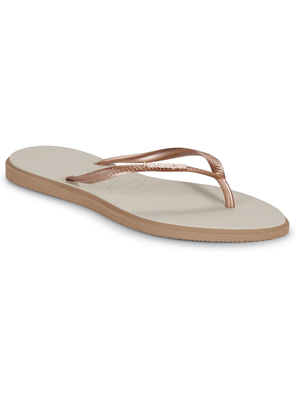 Havaianas Slim Point Donna Rose Gold Beige Infradito Eleganti
