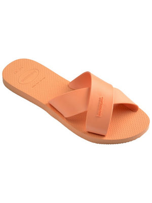 Havaianas Aqua Donna Sunset Orange Ciabatte Arancioni in Gomma