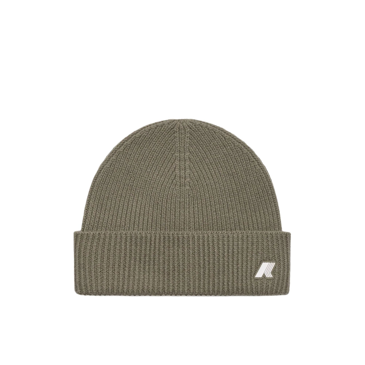 K-Way Cappello Unisex Brice Cardigan Stitch Wool Verde Militare Green Army K2132HW-XBE