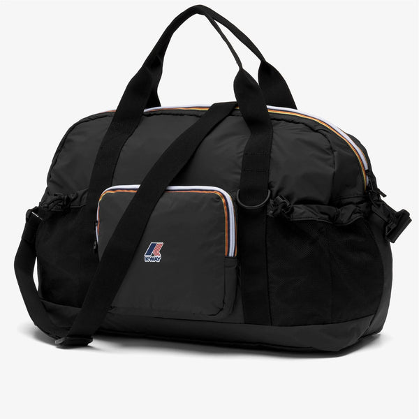 K-Way | Borsa da Viaggio Unisex Le Vrai 4.0 Marcel | Nero Black Pure | K5135QW-USY