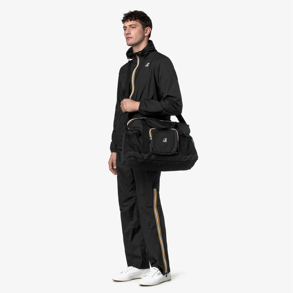 K-Way | Borsa da Viaggio Unisex Le Vrai 4.0 Marcel | Nero Black Pure | K5135QW-USY