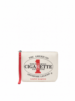 MC2 Saint Barth Pochette Aline Unisex Panna Cigarette Racing ALIN001-07773L