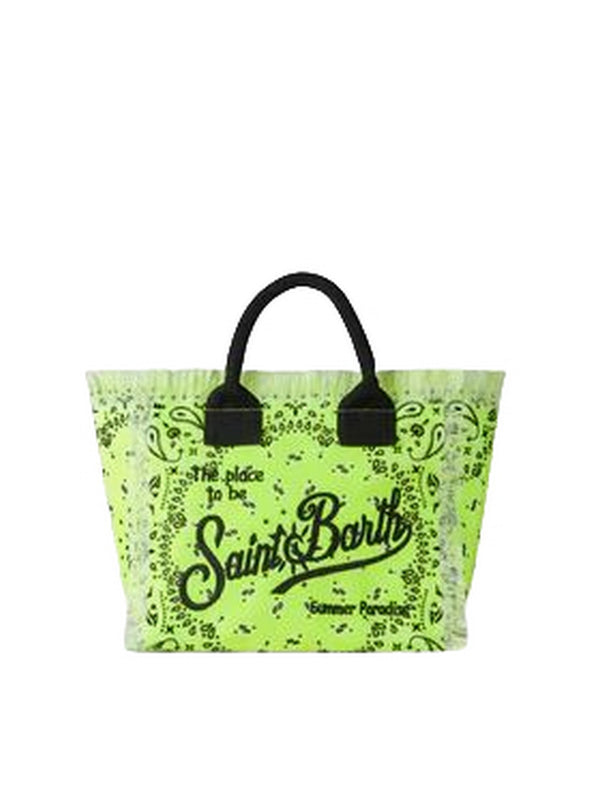 MC2 Saint Barth Borsa Colette Donna Bandanna Slide Giallo Fluo COL0001-00004D