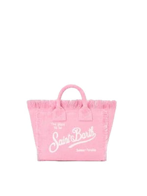 MC2 Saint Barth Borsa Vanity Mini in Lino Donna Rosa VAMI008-00142L