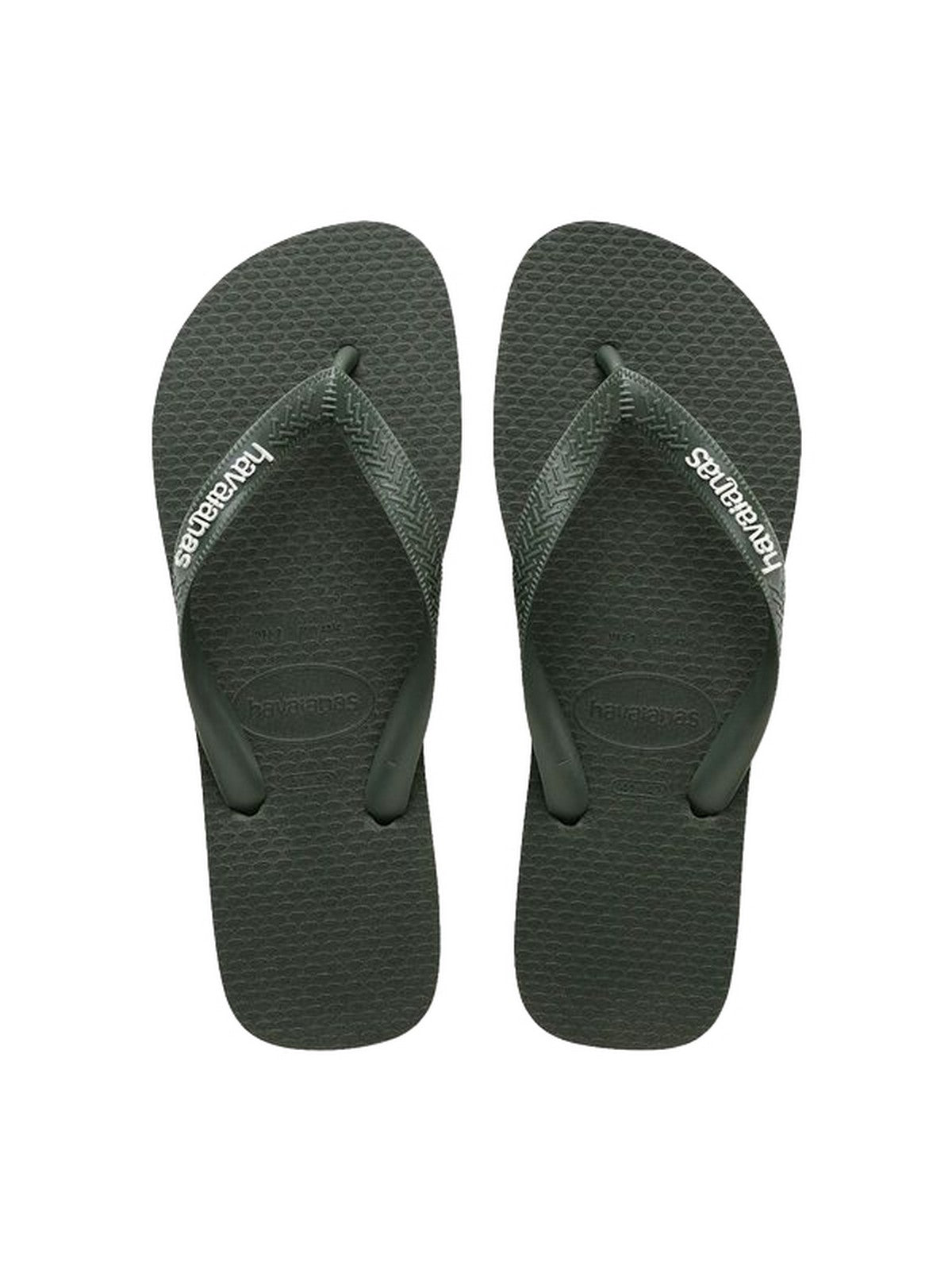 Havaianas Infradito Uomo Brasil logo Verde scuro