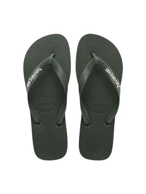 Havaianas Infradito Uomo Brasil logo Verde scuro