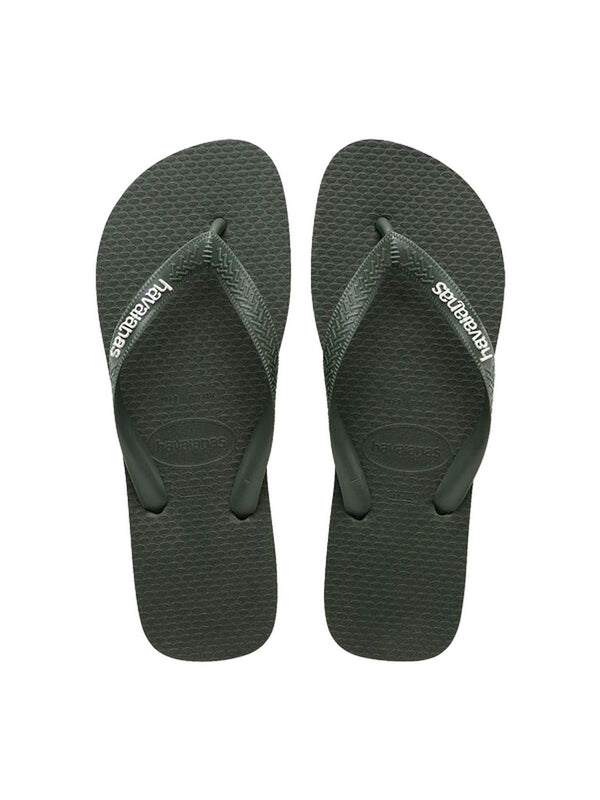 Havaianas Infradito Uomo Brasil logo Verde scuro