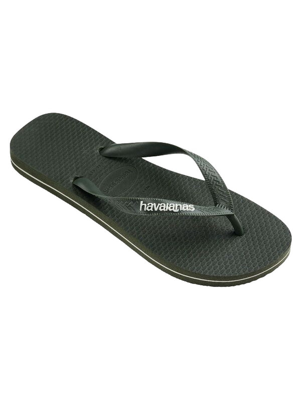 Havaianas Infradito Uomo Brasil logo Verde scuro