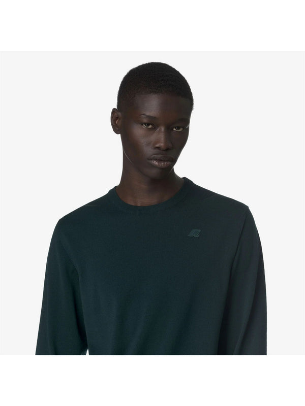 K-Way Maglia Uomo Sebastien Merino Green Ponderosa K2142EW-614