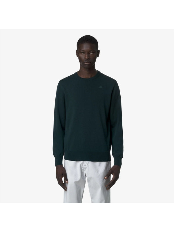 K-Way Maglia Uomo Sebastien Merino Green Ponderosa K2142EW-614