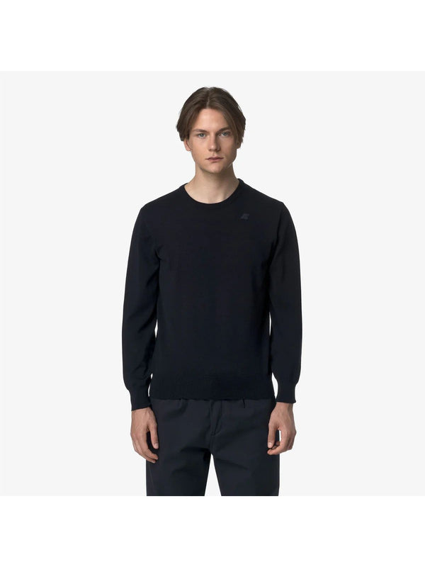K-Way Maglia Uomo Sebastien Merino Blue Depth K2142EW-K89