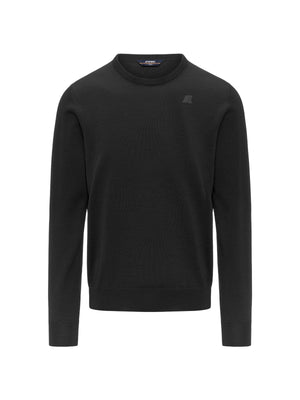 K-Way Maglia Uomo Sebastien Merino Black Pure K2142EW-US