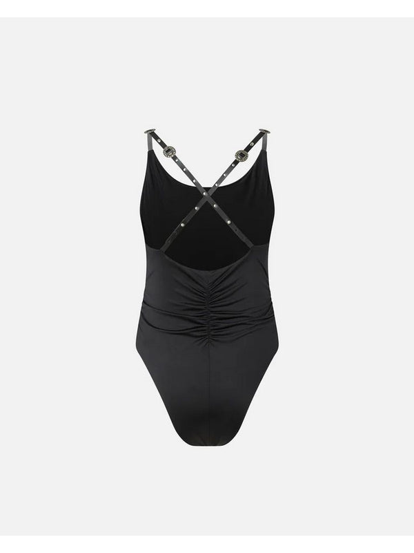 Pinko Body Donna Aosta in Maglina Lucida Nero Limousine 106955a3c1-z99