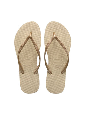Havaianas Infradito Donna Slim Sand Grey Light Golden 4000030-02719