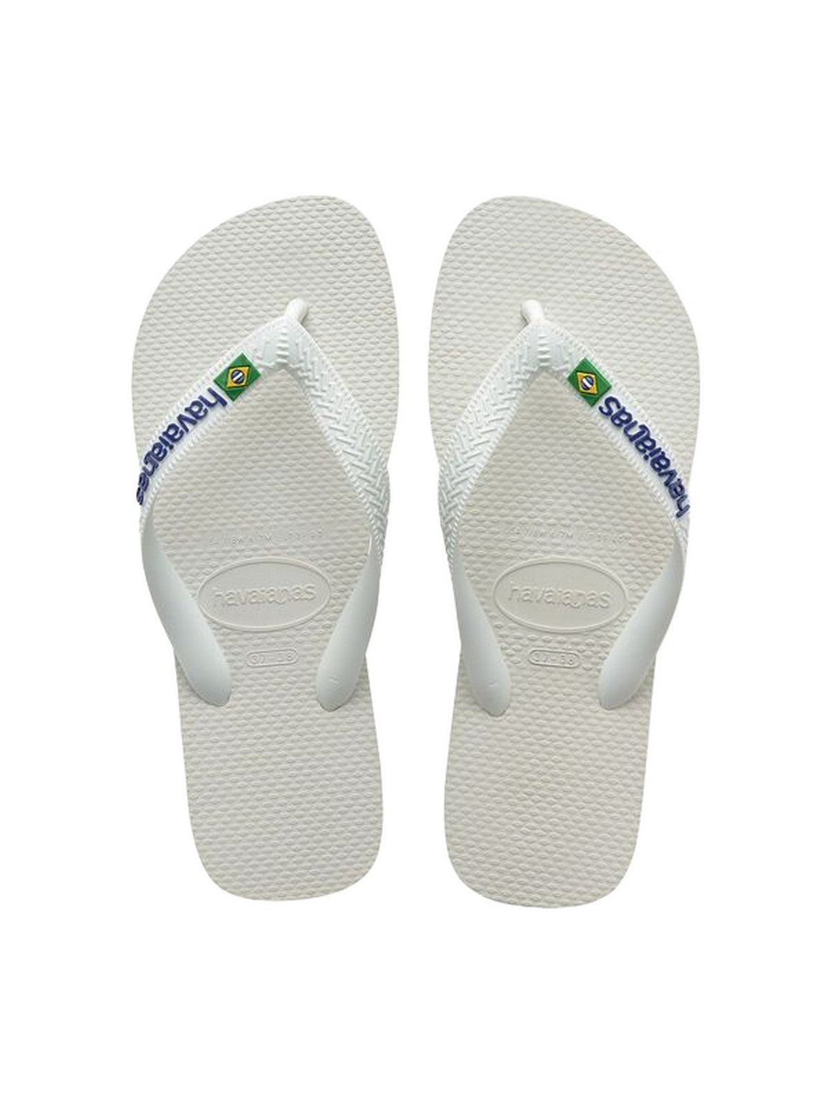 Havaianas Infradito Uomo Brasil Logo White 4110850-00001