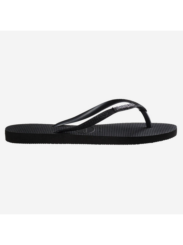 Havaianas Infradito Donna Slim Glitter II Nero con Fascette Glitter 4146975-01069