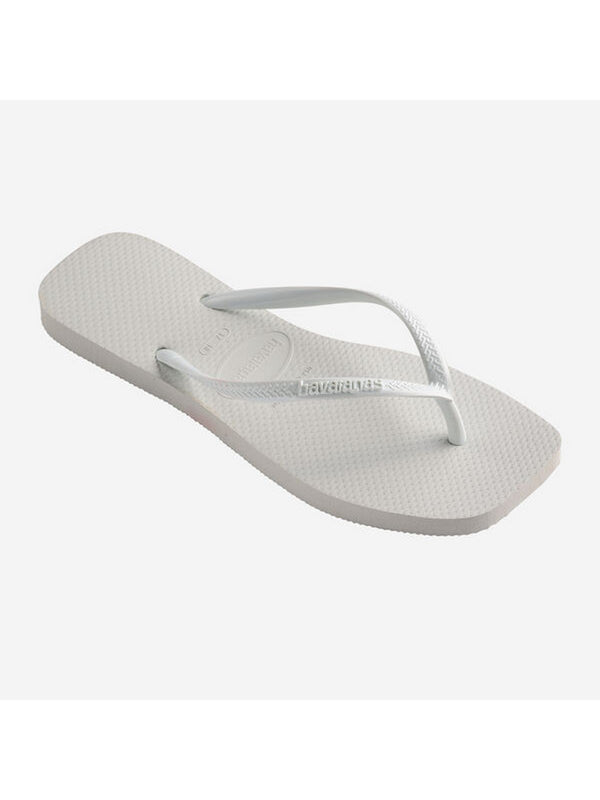 Havaianas Infradito Donna Square Bianca con Punta Squadrata 4148301-00001