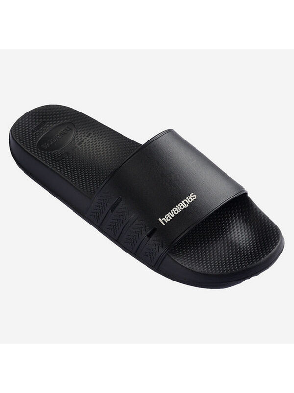 Havaianas Slide Zero Uomo Nero Ciabatte a Fascia in Gomma 4149939-00090