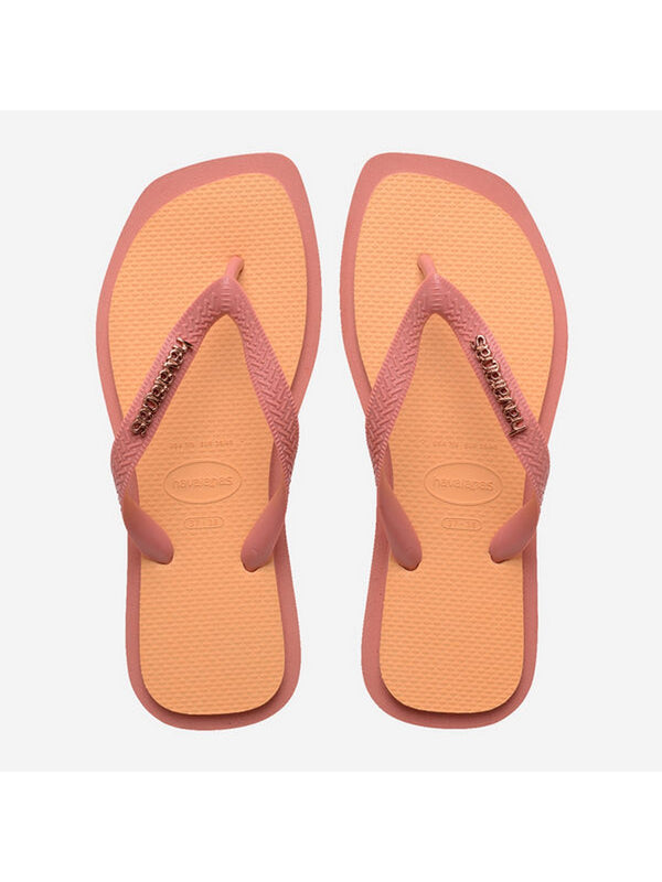 Havaianas Infradito Donna Top Square Fusion Beige Pesca 4149944-01800<br /><br />