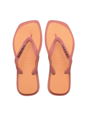 Havaianas Infradito Donna Top Square Fusion Beige Pesca 4149944-01800<br /><br />