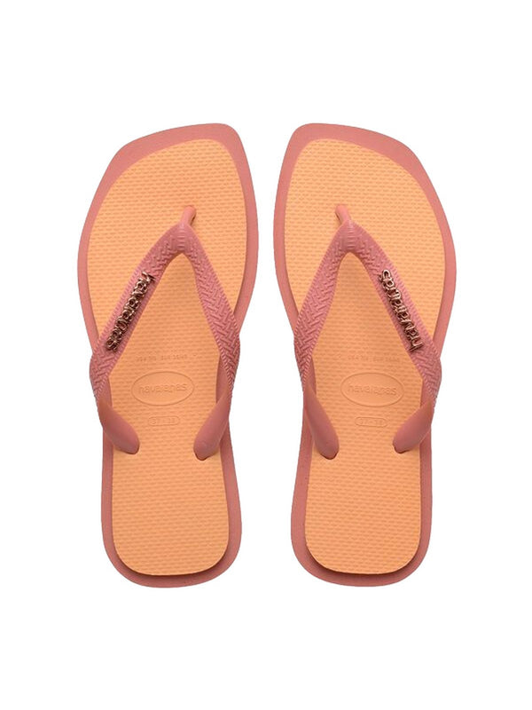 Havaianas Infradito Donna Top Square Fusion Beige Pesca 4149944-01800<br /><br />