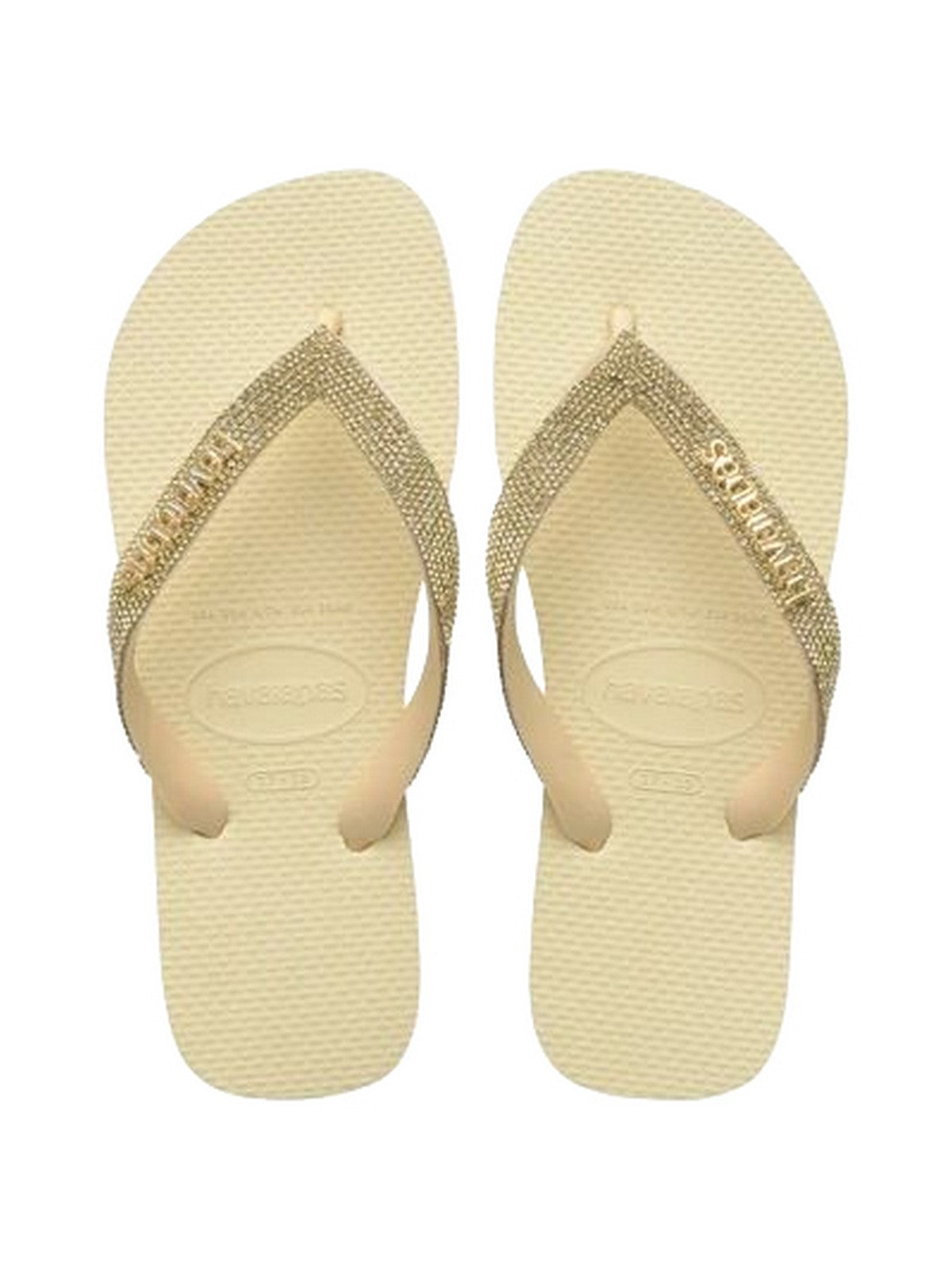 Havaianas Infradito Donna Top Glow Buttercream con Cristalli 4150163-09256