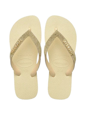 Havaianas Infradito Donna Top Glow Buttercream con Cristalli 4150163-09256
