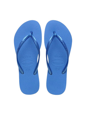 Havaianas Infradito Donna Slim Glow Brilliant Blue con Strass 4150168-03504