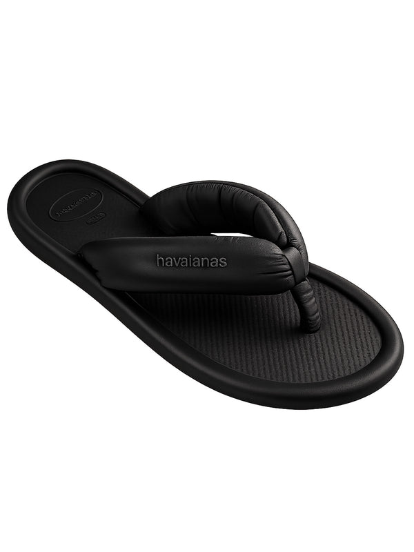 Havaianas Infradito Donna Maxi Puffed Up Nere con Fascette Imbottite 4150330-00090