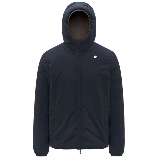 K-way Giubbotto Uomo JACK ST WARM DOUBLE Black Olive - GREEN K6128VW-DDQ