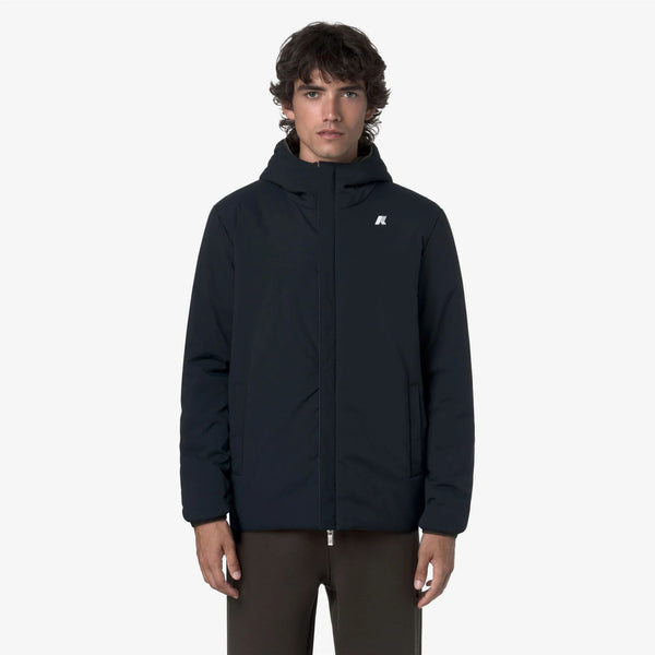 K-way Giubbotto Uomo JACK ST WARM DOUBLE Black Olive - GREEN K6128VW-DDQ