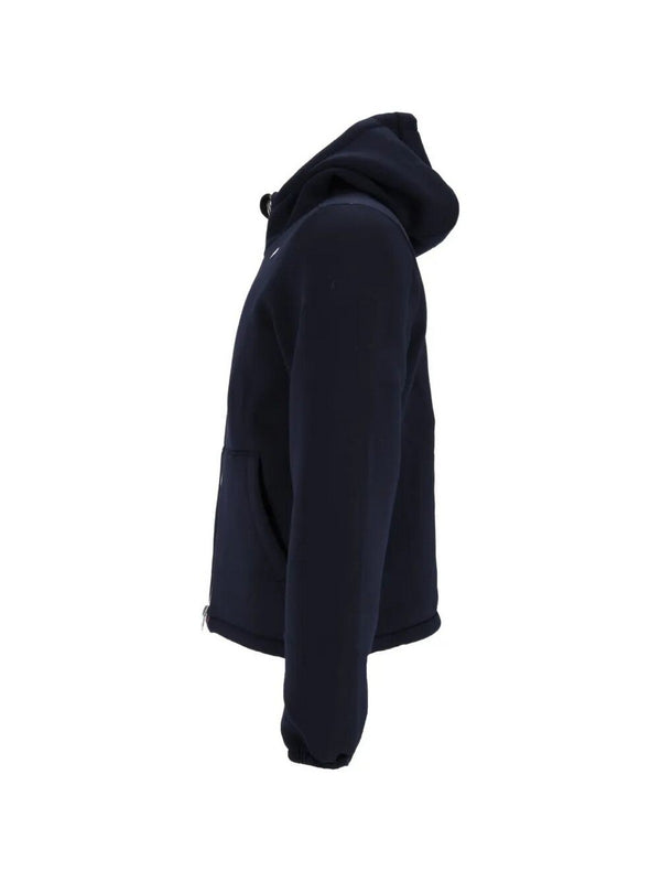 K-Way Giubbotto Uomo Jack Spacer Nylon Double Blu Verde K8142YW-D0C