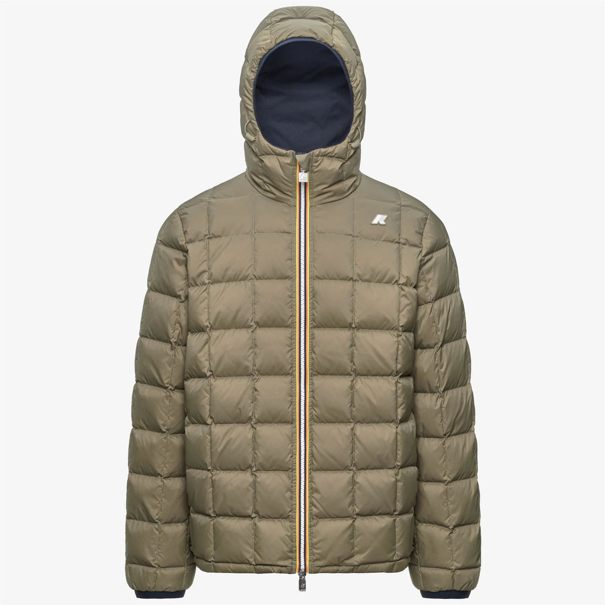 K-Way Giubbotto Uomo Jack ST Thermo Double Reversibile Blu Blue Depth - Verde Green A K8127WW-D0C