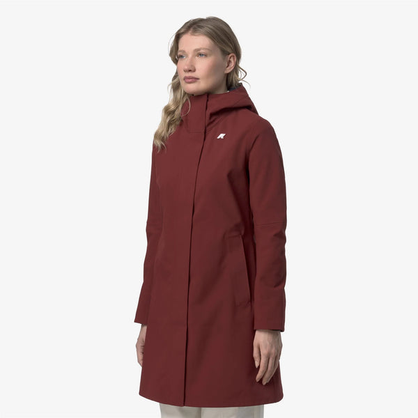 K-Way Giubbotto Donna Stephy Bonded Violet Mauve Wine-Blue Depth K21489W-D0R